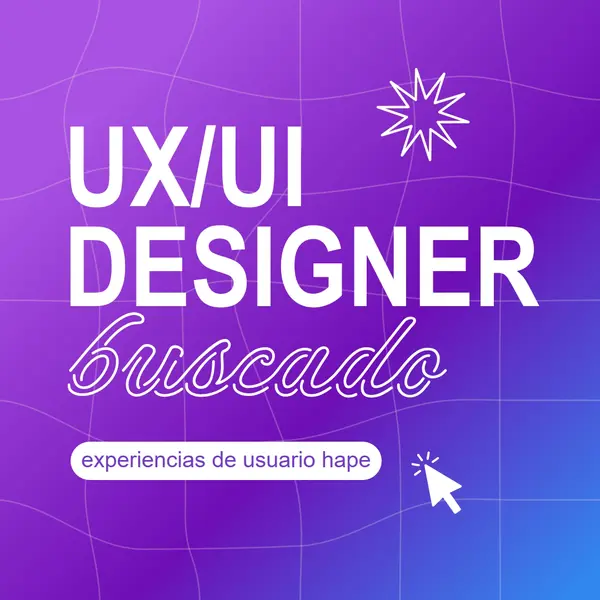 El diseñador de ui/UX quería purple bold,playful,digital,grid,neon,gradient